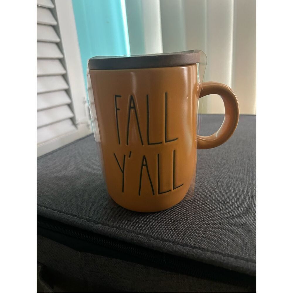 Rae Dunn FALL Y’ALL Mug With Lid